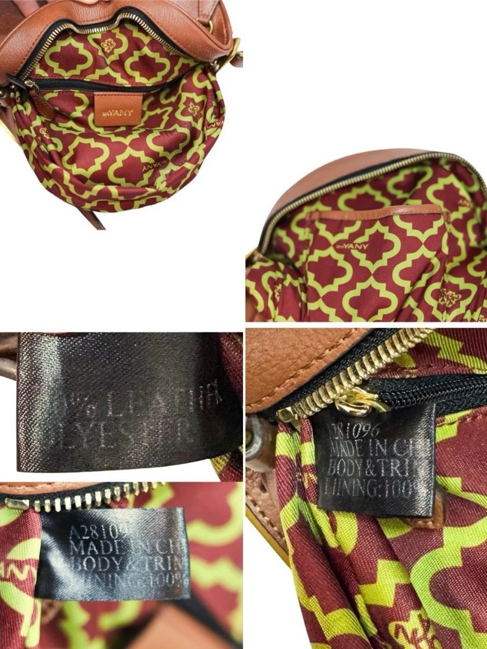 Oryany Kailee Suede Leather Canteen Crossbody Bag Brown Tassel Boho